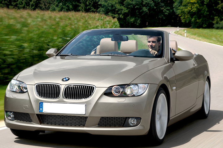Cho thuê xe cưới mui trần BMW Series 3